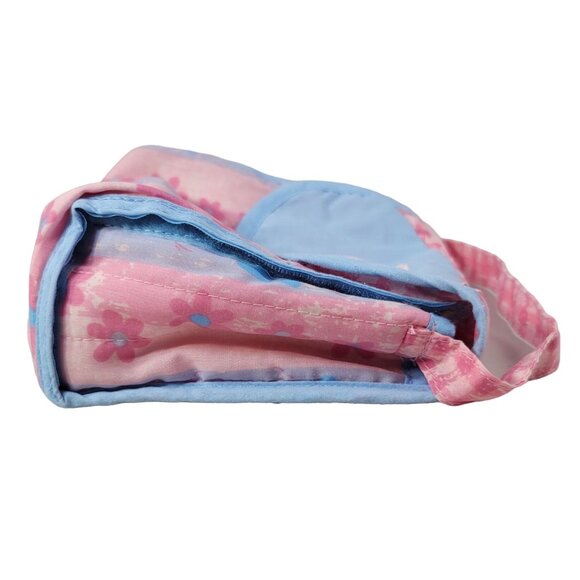 Graco Tollytots Baby Doll Diaper Bag Change Mat Pink Blue Floral Princess Travel - Picture 4 of 14